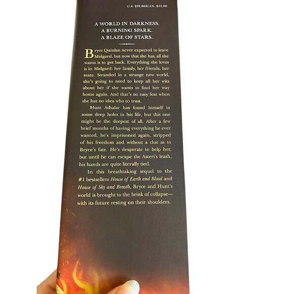 House of Flame and Shadow by Sarah J. Maas – Hardcover Book – Crescent City #3 - Picture 2 of 4